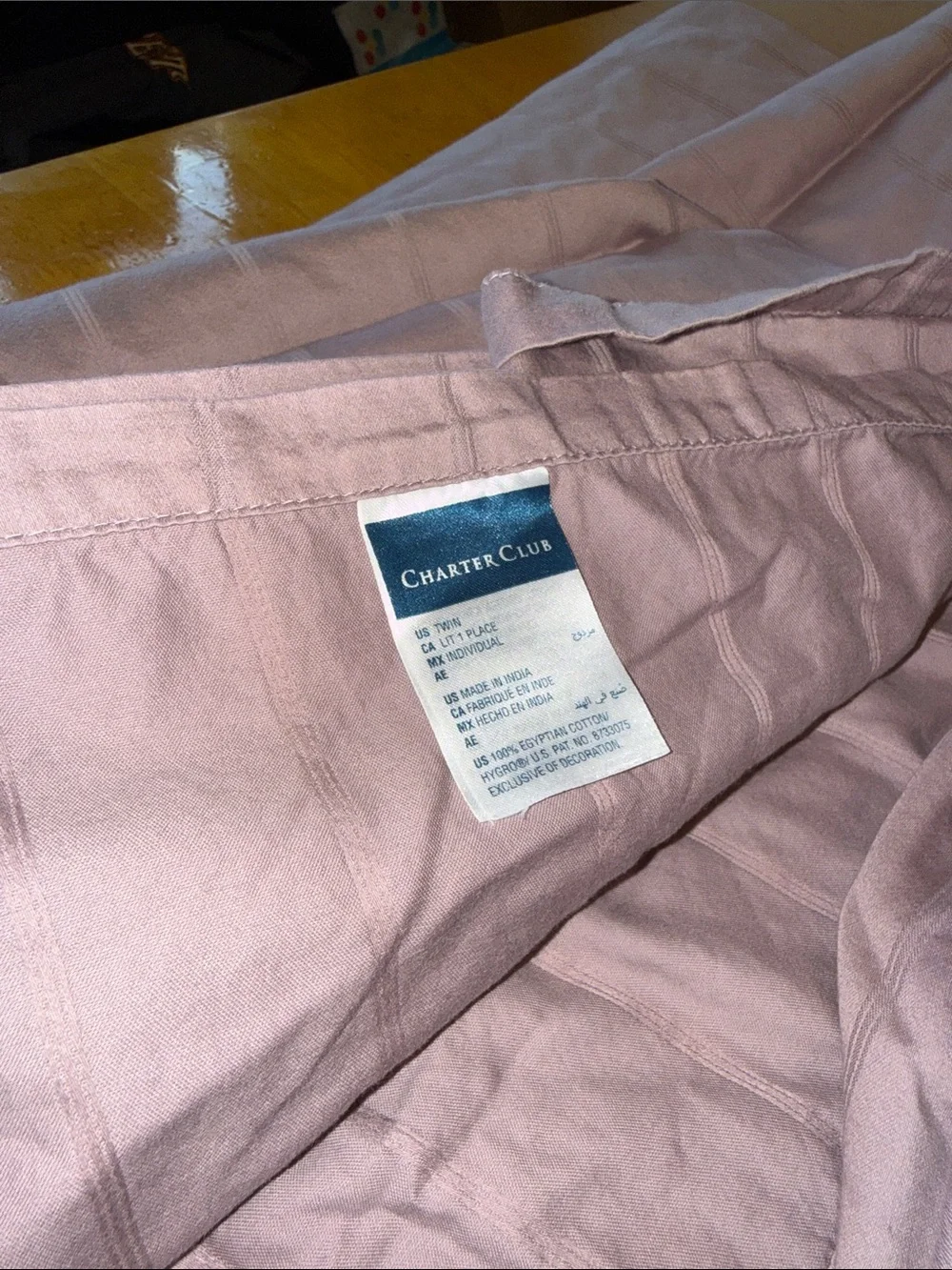 Charter Club Twin sheets